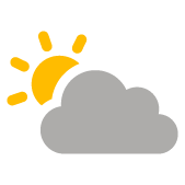 Bewölkt mit lokalen Auflockerungen Bewölkt mit lokalen Auflockerungen